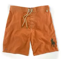 short de bain ralph lauren collection 2012 big pony nouveau orange,ralf lauren t-shits italia